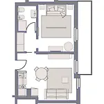 Appart hôtel Il Melograno 3*